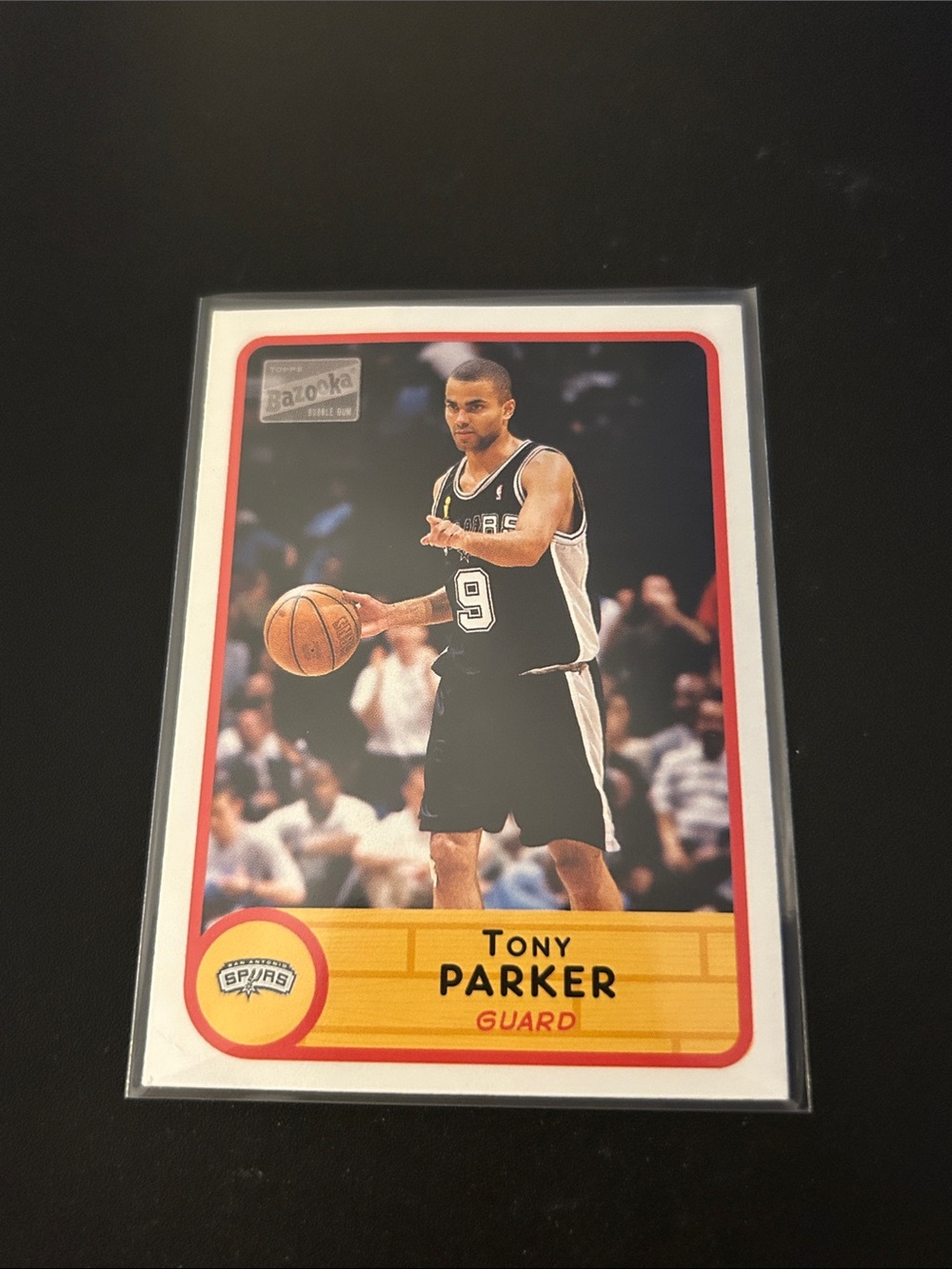 Tony Parker Basketball Trading Card — San Antonio Spurs